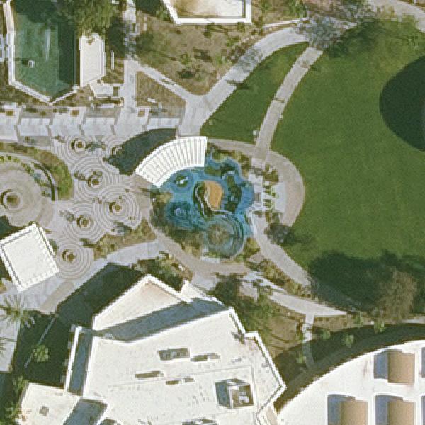 Aerial view of Scottsdale Civic Center