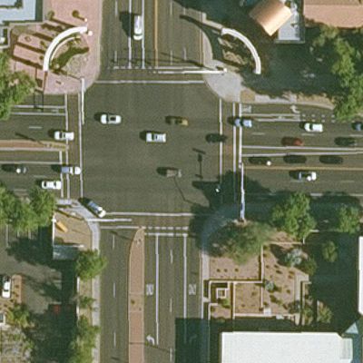 Aerial view of Scottsdale sports club