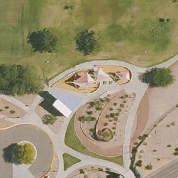 Aerial view of Scottsdale Sports Complex Playground