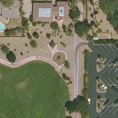 Aerial view of Scout Park
