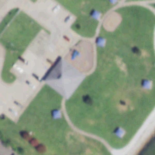 Aerial photo of Seabreeze Park