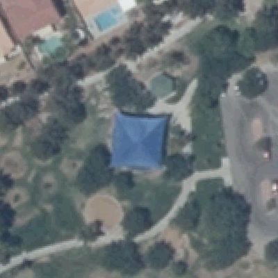Aerial photo of Seastrand Community Park