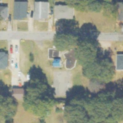 Aerial view of Second Street Park