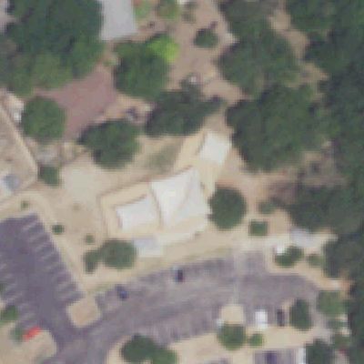 Aerial photo of Semmes Library Park