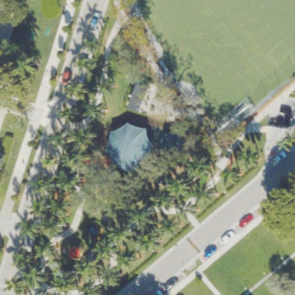 Aerial view of Senator Gwen Margolis Park
