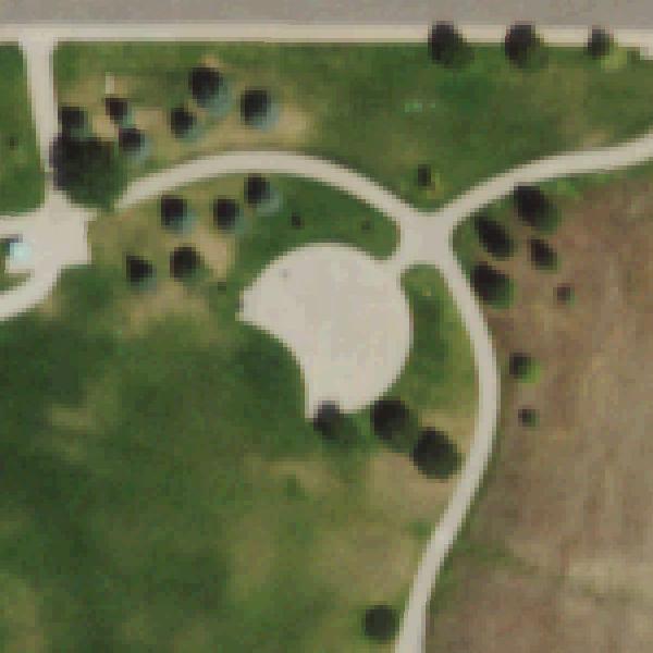 Aerial photo of Settler's Park