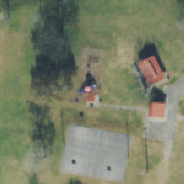 Aerial photo of Seven Oaks Park