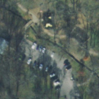 Aerial photo of Sevier Park Playground