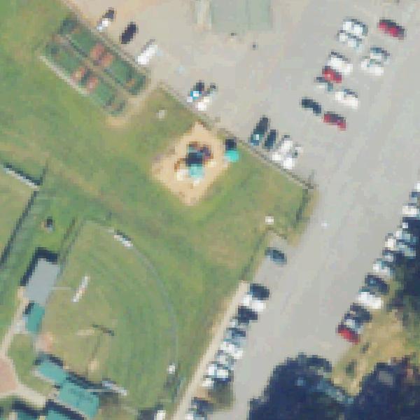 Aerial view of Sewell Park