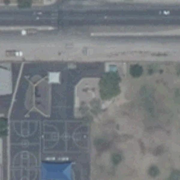Aerial photo of Sewell School Park