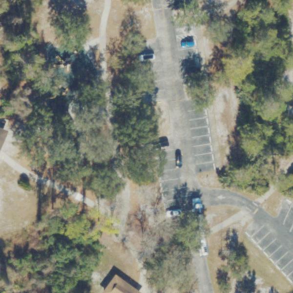 Aerial photo of Shadow Bay Park Pavilion