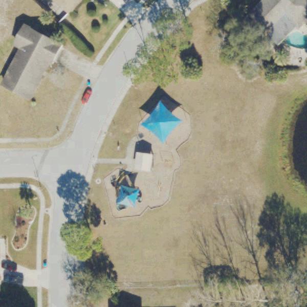 Aerial view of Shadow Hill Park