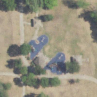 Aerial view of Shady Grove Trail Park