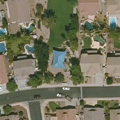 Aerial view of Shady Park