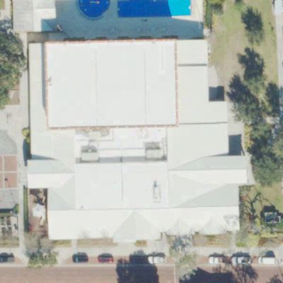 Aerial view of Shady Park