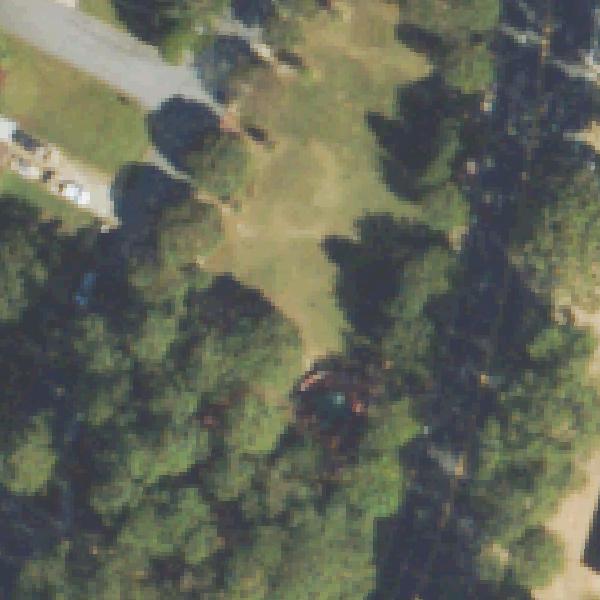 Aerial view of Shallowford Park