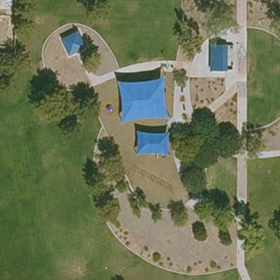 Aerial view of Shawnee Park