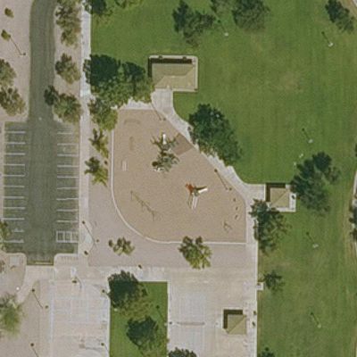 Aerial view of Sheepherders Park