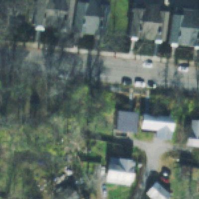 Aerial photo of Shelby Walk Park