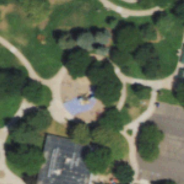 Aerial photo of Sheridan Community Park