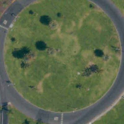 Aerial view of Shoreline Park