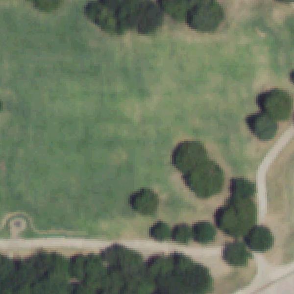 Aerial view of Shores Park