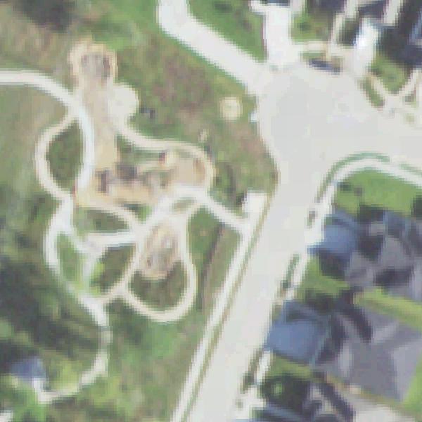 Aerial photo of Sienna Grove Park