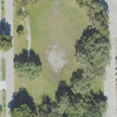 Aerial view of Sierra Park
