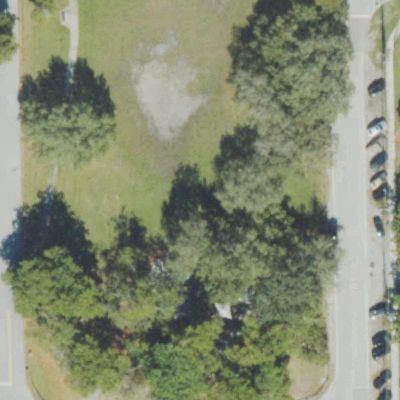 Aerial view of Sierra Park playground