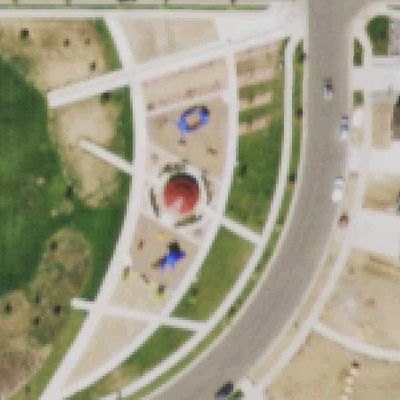 Aerial photo of Sierra Ridge Parks