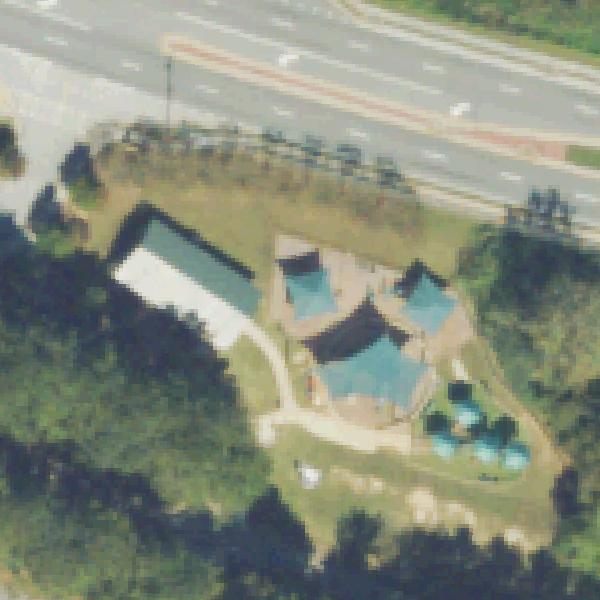 Aerial view of Silver Comet Linear Park