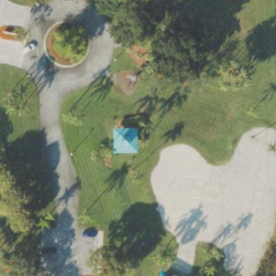 Aerial view of Silver Lakes Community Park