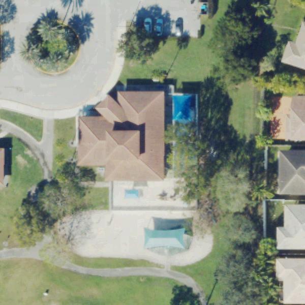 Aerial view of Silver Shores Park