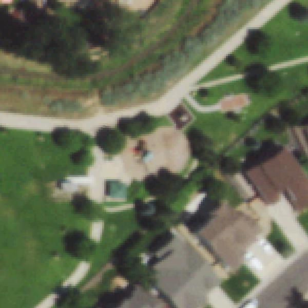Aerial photo of Sister Cities Park