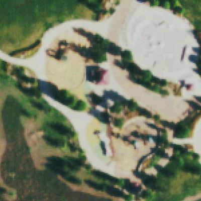 Aerial photo of Skyline Park