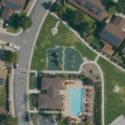 Aerial view of Snook St Playground