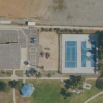 Aerial view of South Clairemont Recreation Center