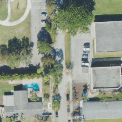 Aerial view of South Miami Park