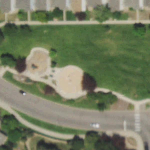 Aerial photo of South Park