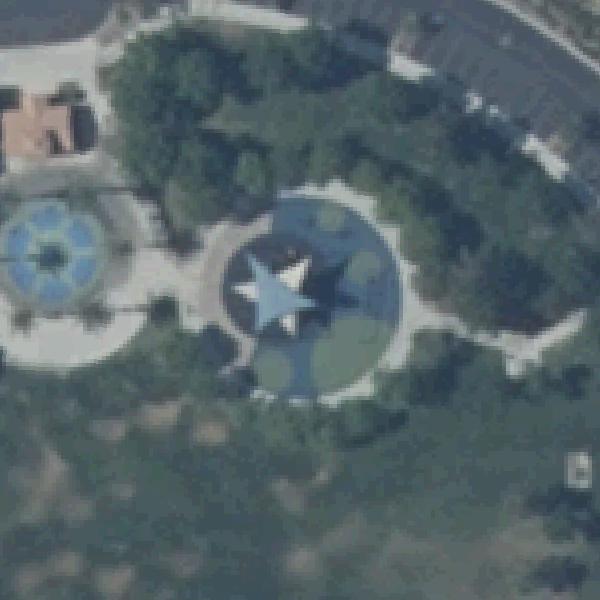 Aerial photo of South Tower Park