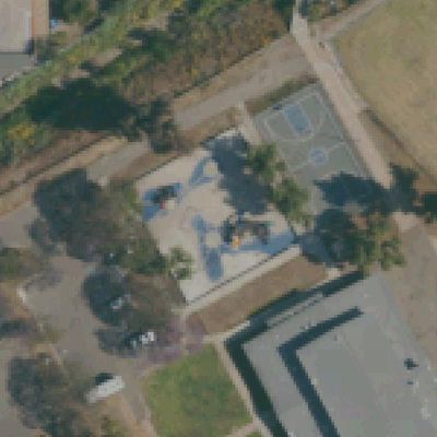 Aerial view of Southcrest Park