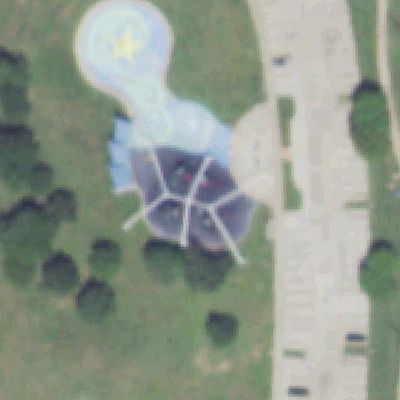 Aerial photo of Southdown Park