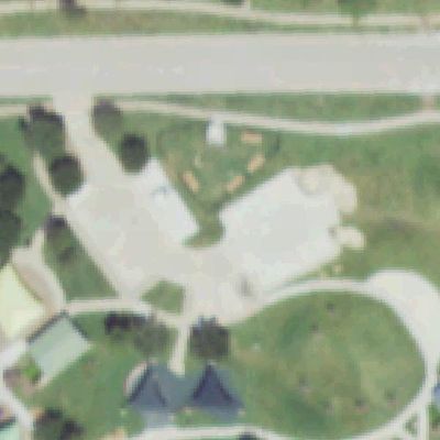 Aerial photo of Southern Colony Park