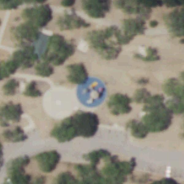Aerial photo of Southside Lions Park East