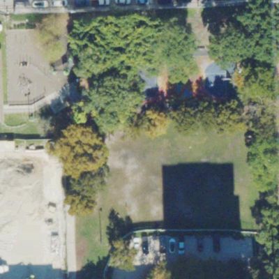 Aerial view of Southside Park