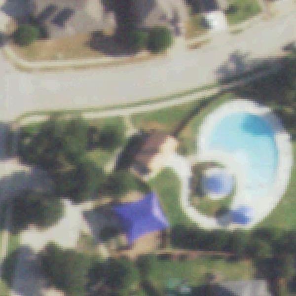 Aerial view of Southwind Neighborhood Park and Pool