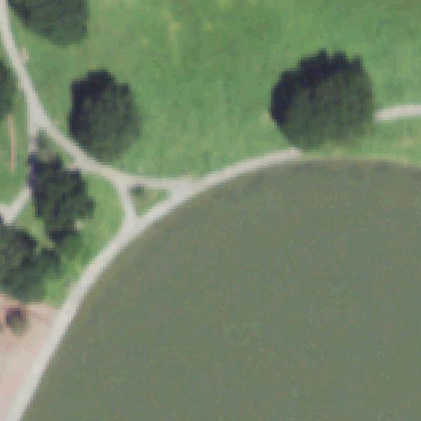 Aerial photo of Southwyck Lake Park