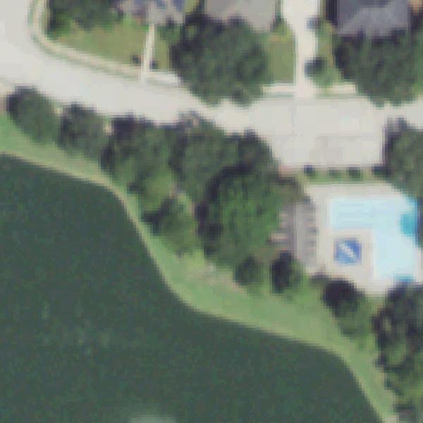 Aerial view of Southwyck Section One Playground