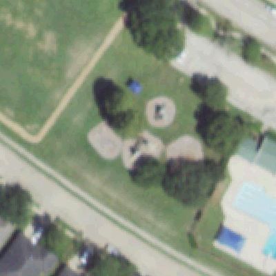 Aerial photo of Southwyck Section One Playground