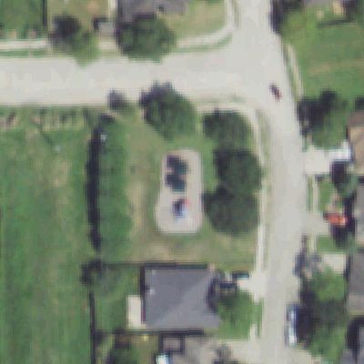 Aerial photo of Southwyck Section One Toddler Playground
